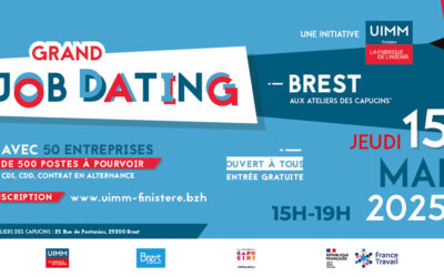 Rendez-vous le 15 mai 2025 au job dating de l&rsquo;UIMM à Brest